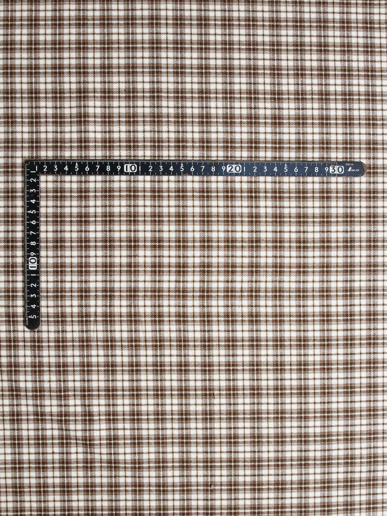 2000's JAPAN Flannel Check Fabric