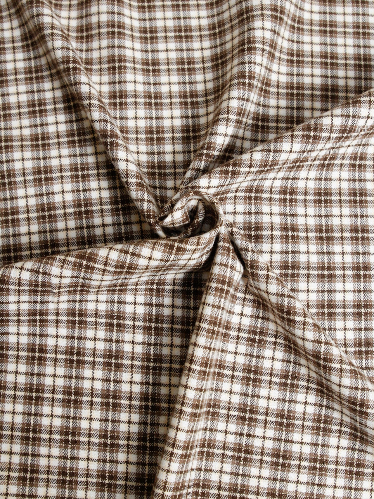 2000's JAPAN Flannel Check Fabric
