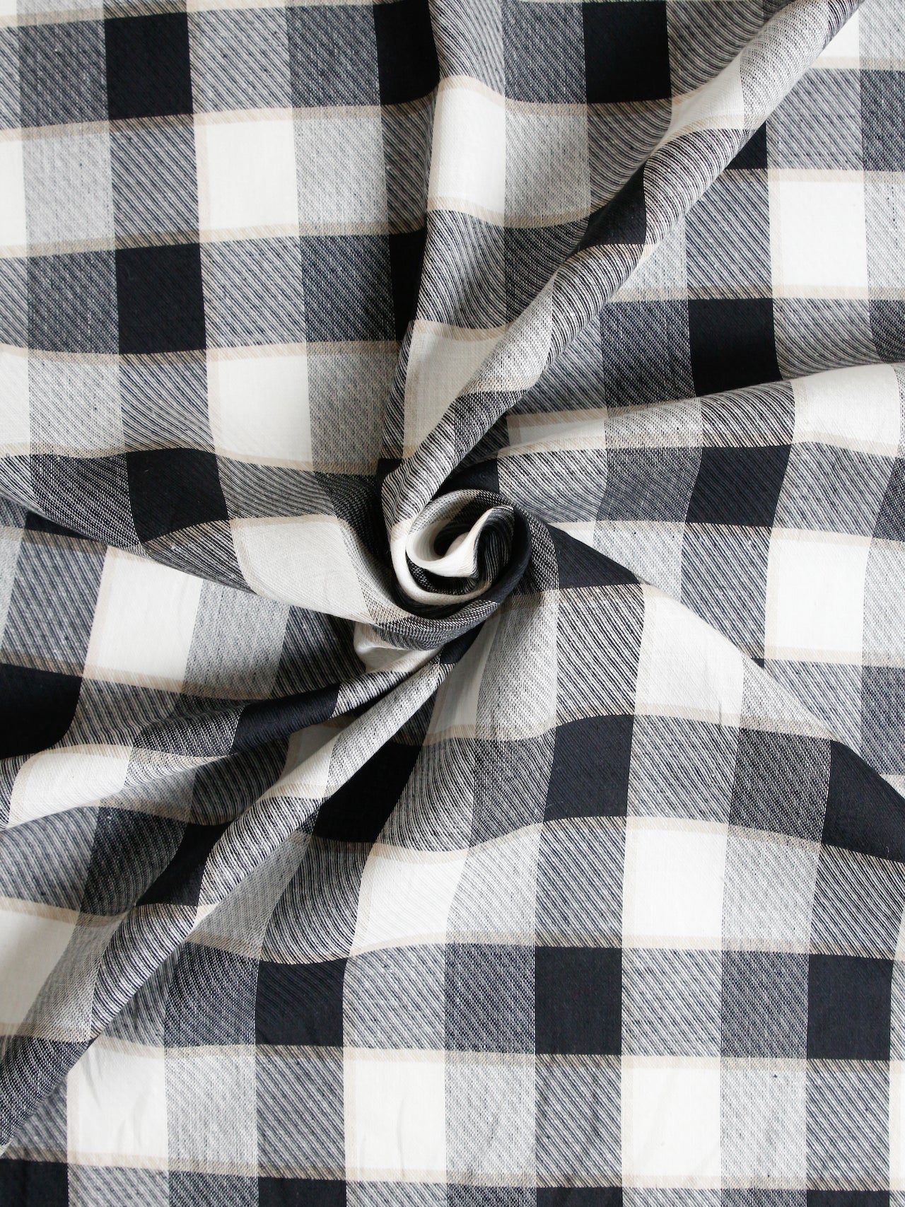 1990’s JAPAN Yarn-dyed Check Shirt Fabric