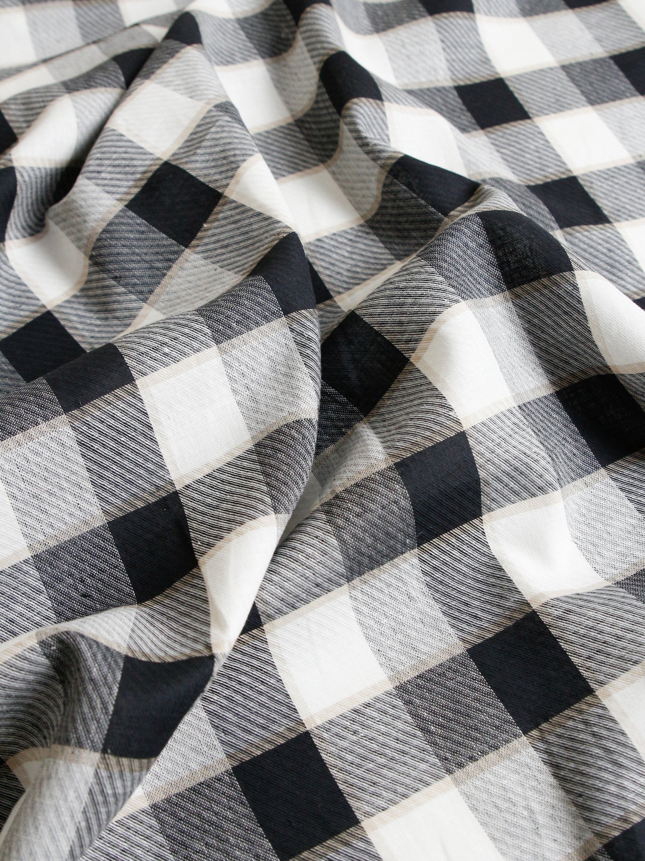 1990’s JAPAN Yarn-dyed Check Shirt Fabric