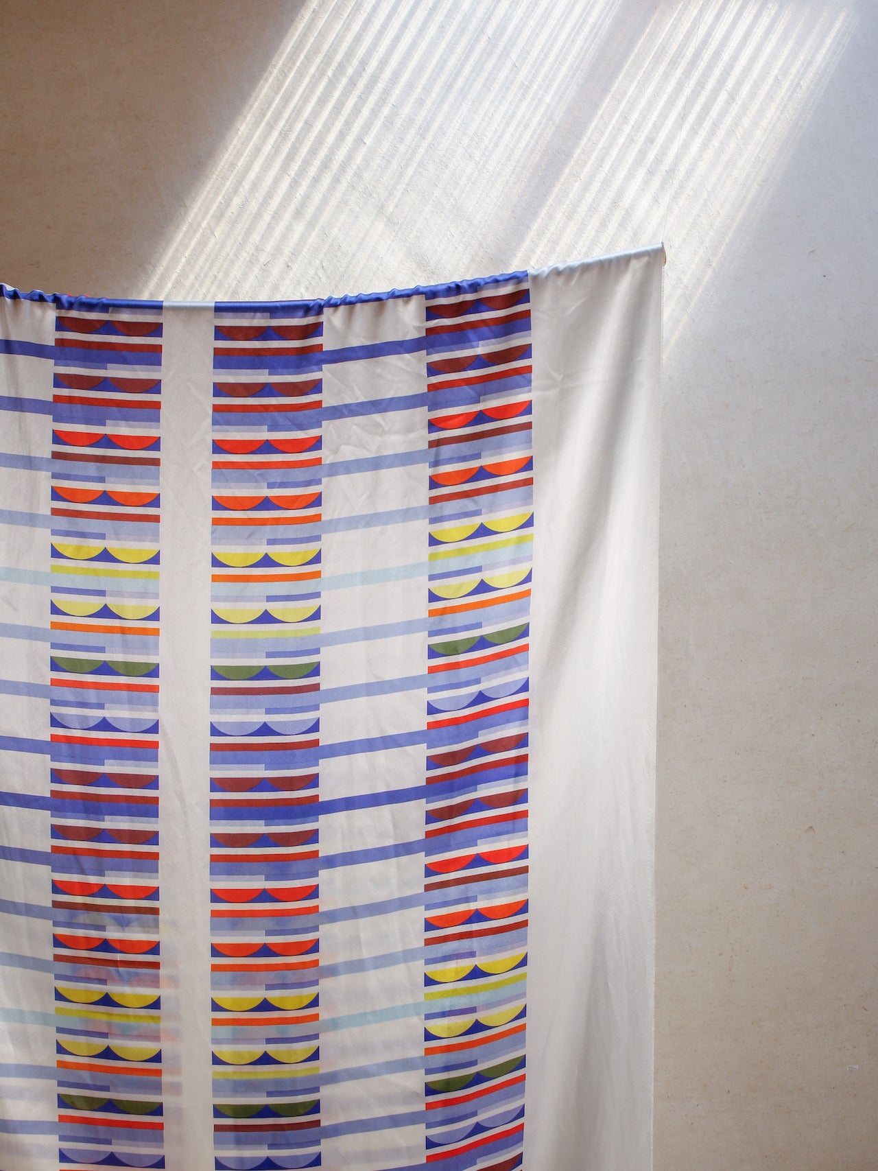1970's USA Geometric pattern Fabric