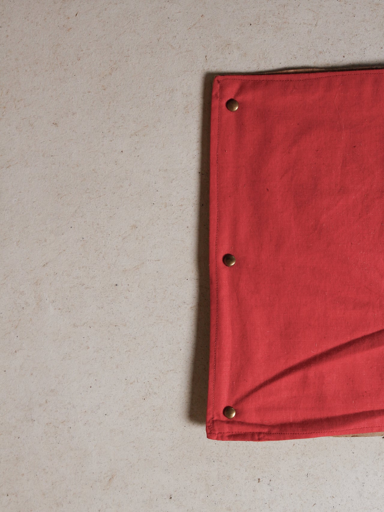 Circa 1950's Sewing sample of buttonholes for handcrafts