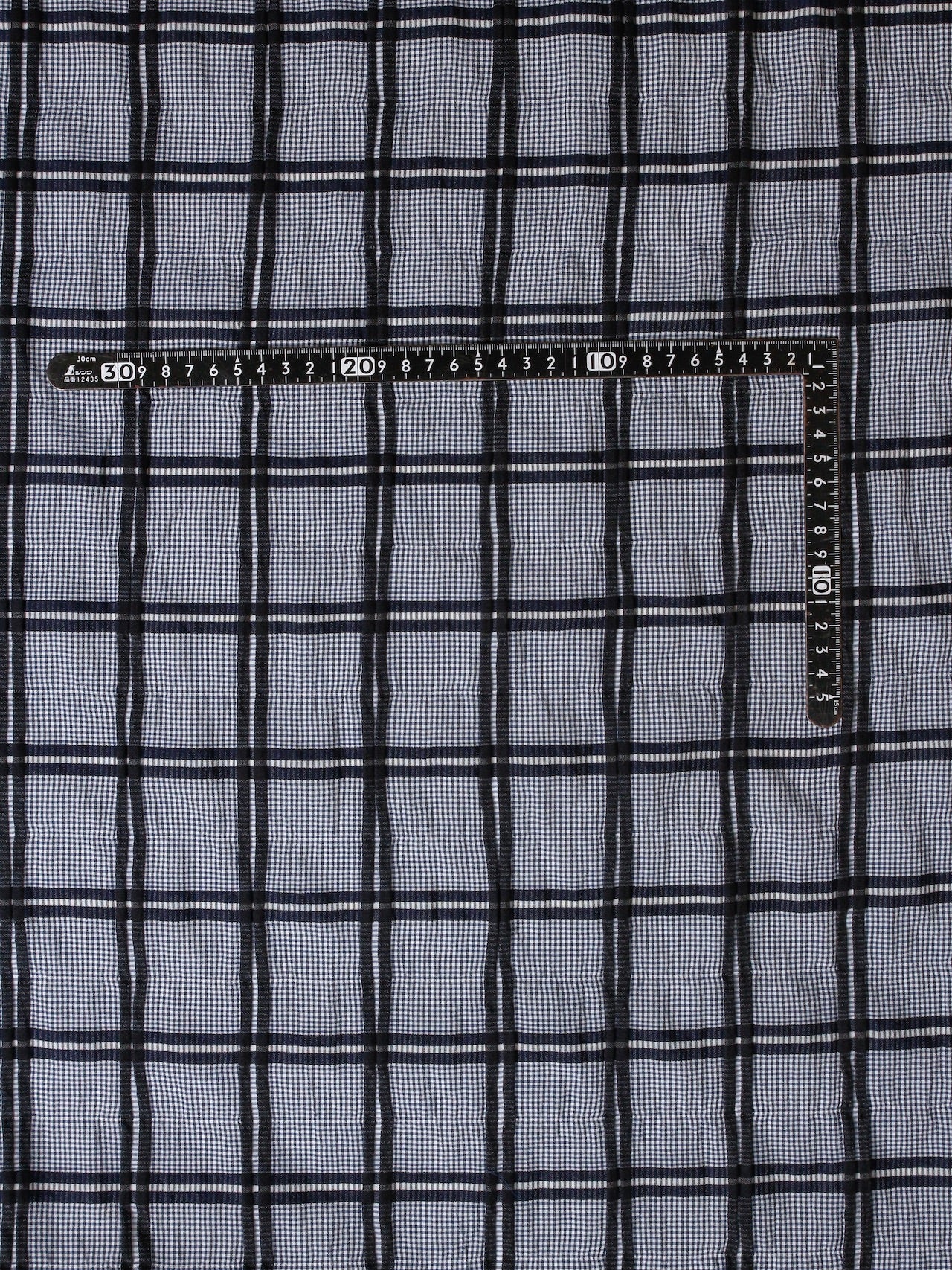 2000’s ITALY Dobby Check Fabric