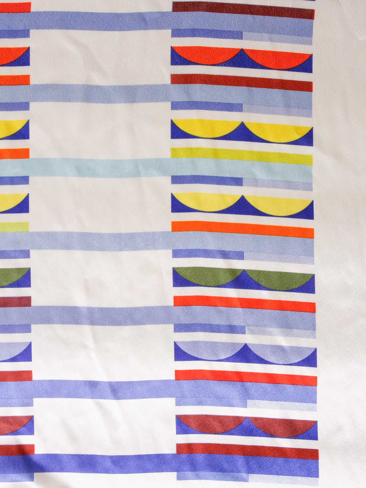 1970's USA Geometric pattern Fabric