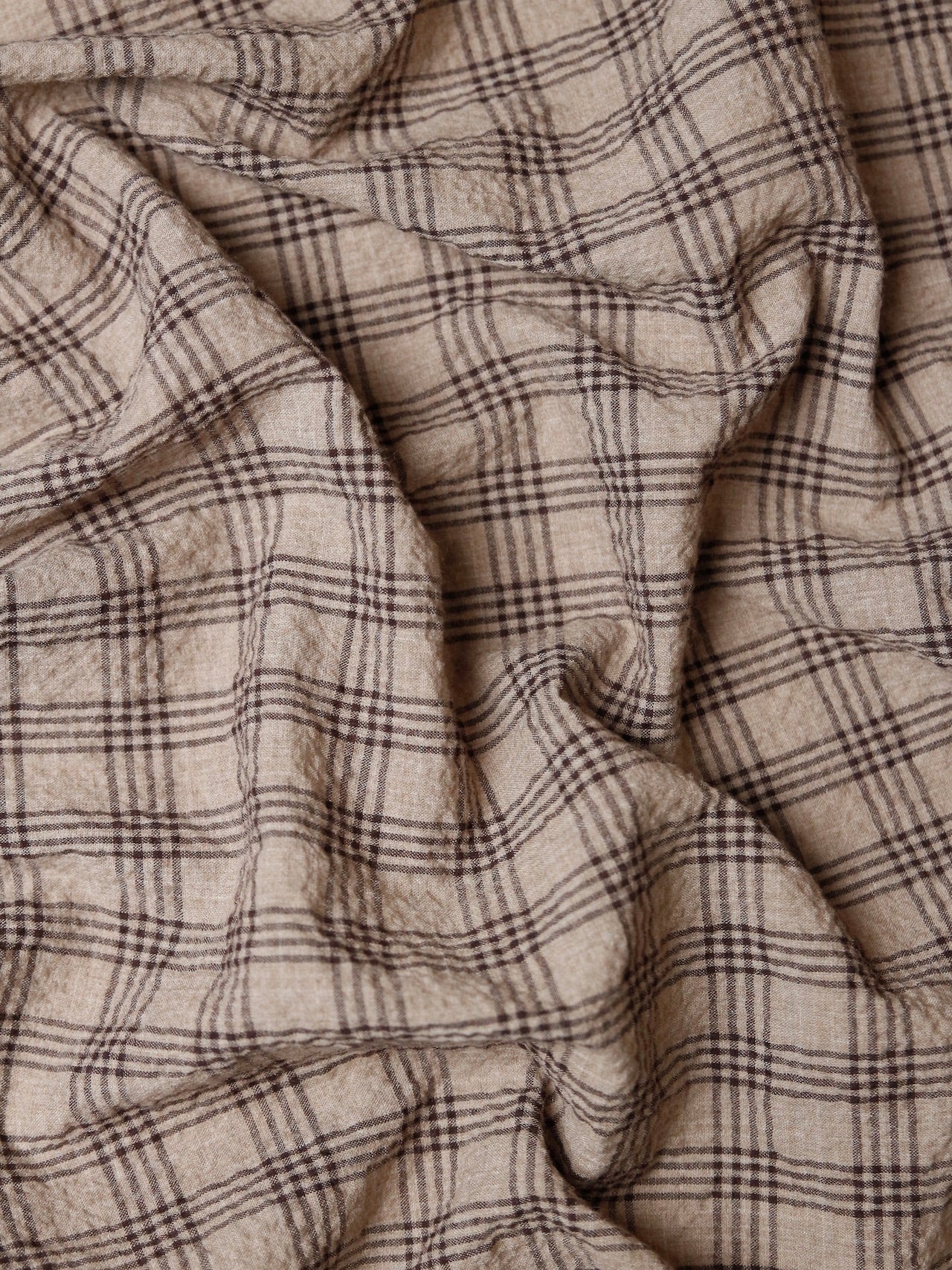 2000's Seersucker Check Fabric