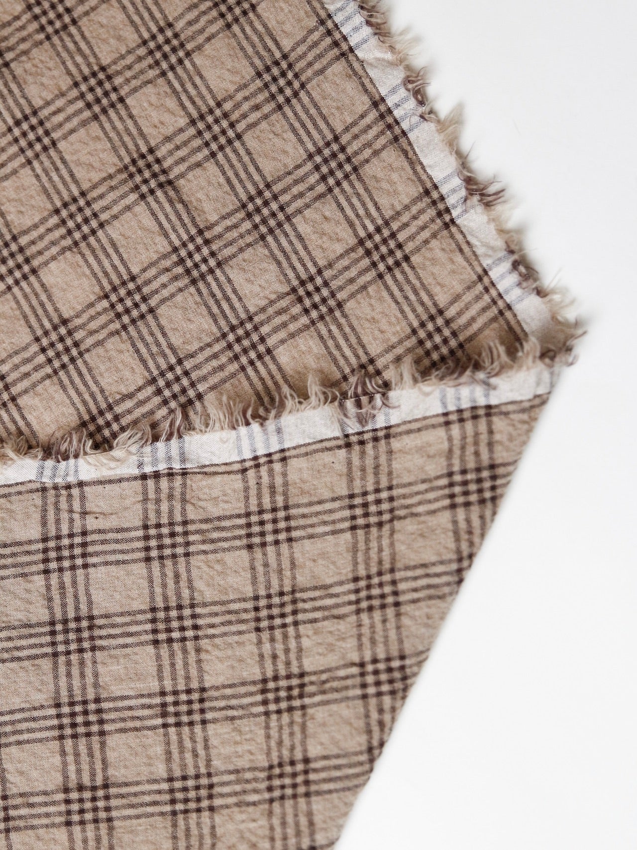 2000's Seersucker Check Fabric
