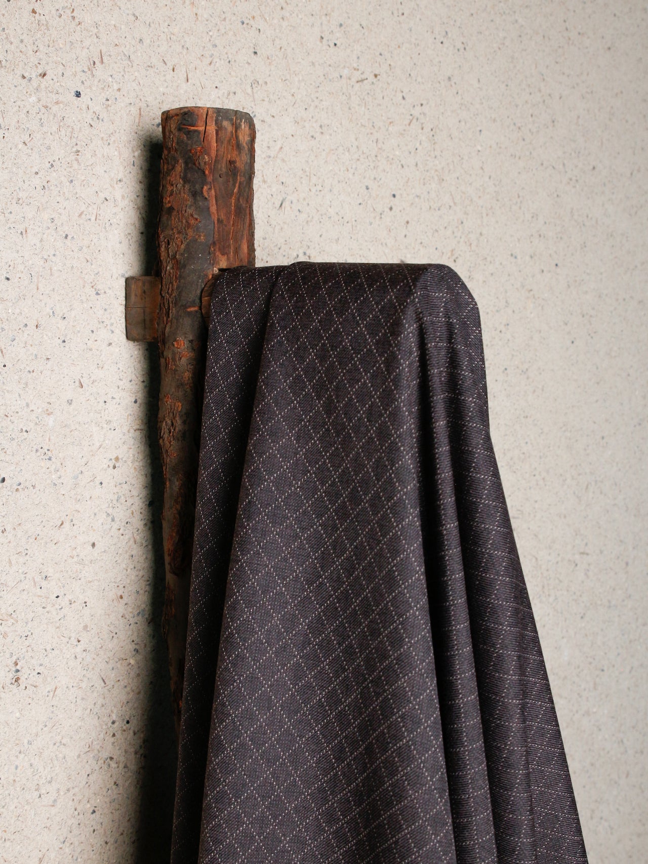 1990's JAPAN Wool Argyle Fabric