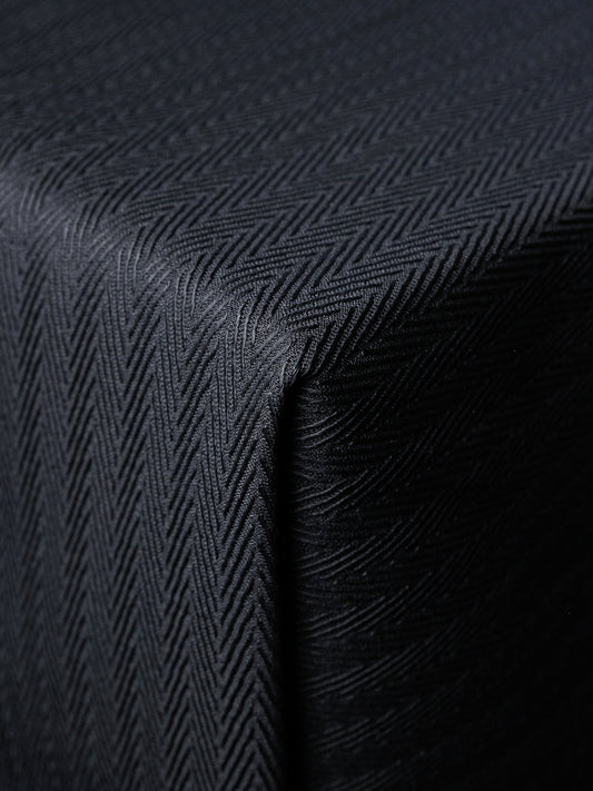 2000's JAPAN Jacquard Herringbone Fabric