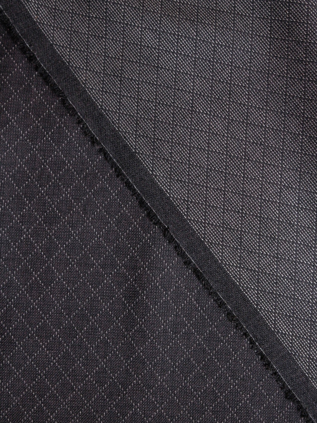1990's JAPAN Wool Argyle Fabric