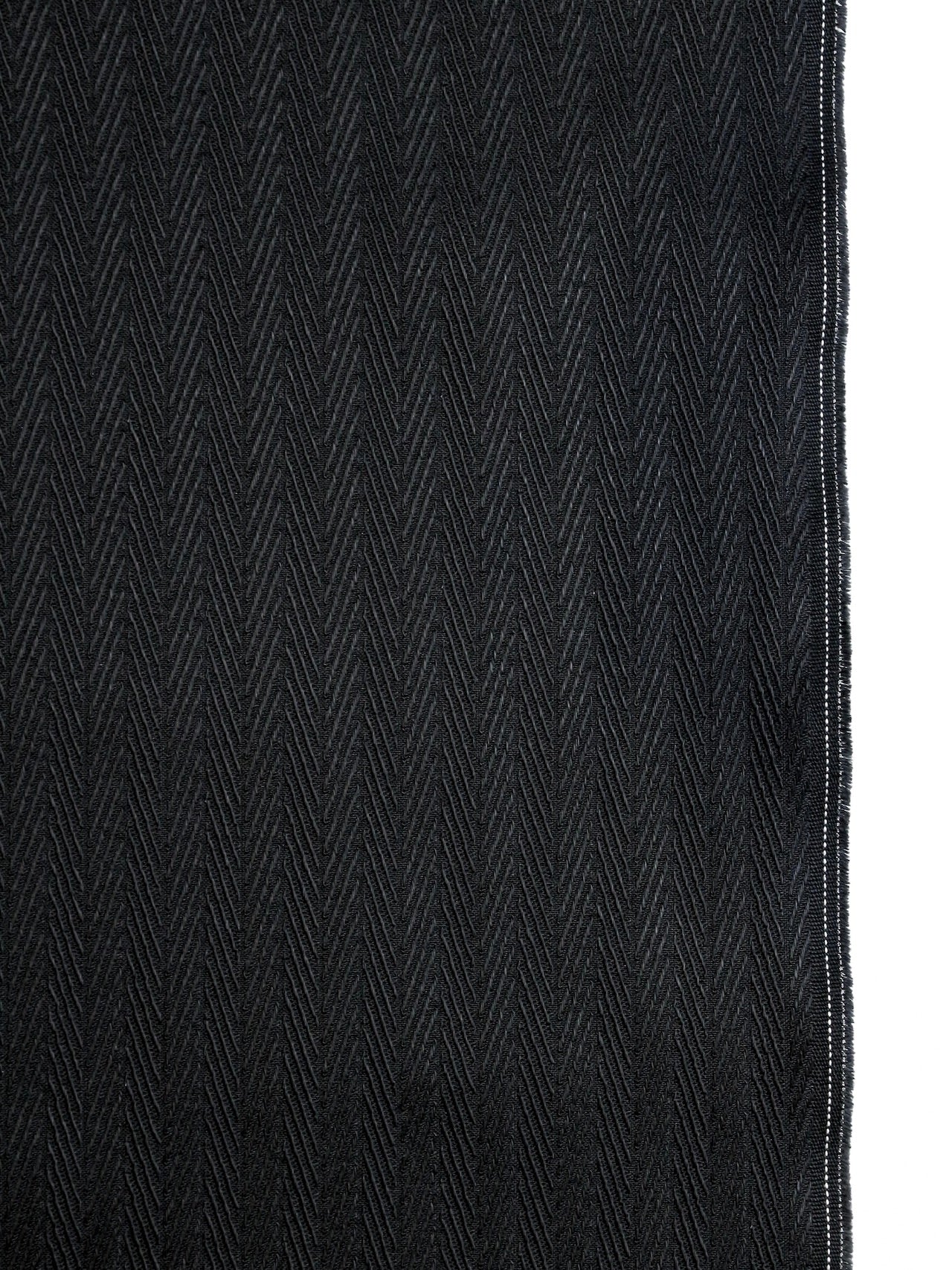 2000's JAPAN Jacquard Herringbone Fabric