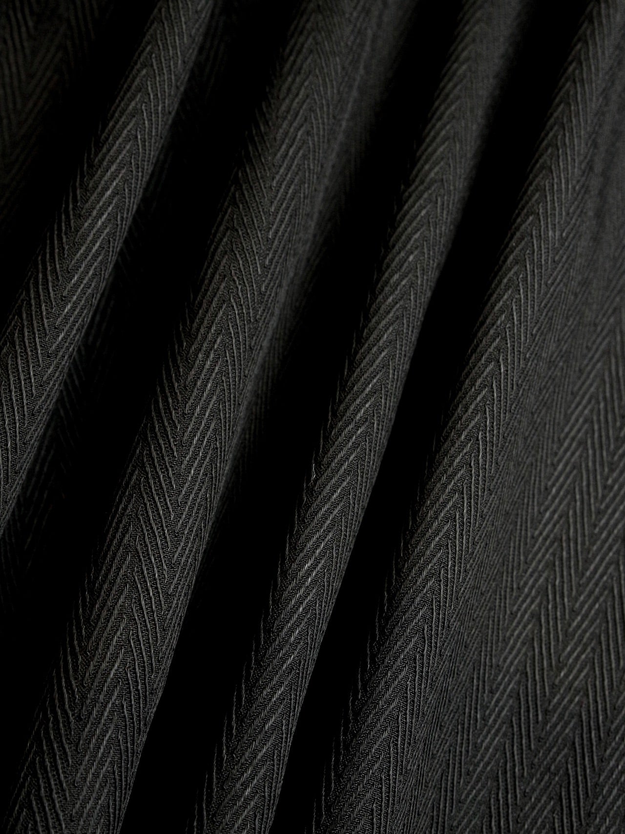 2000's JAPAN Jacquard Herringbone Fabric