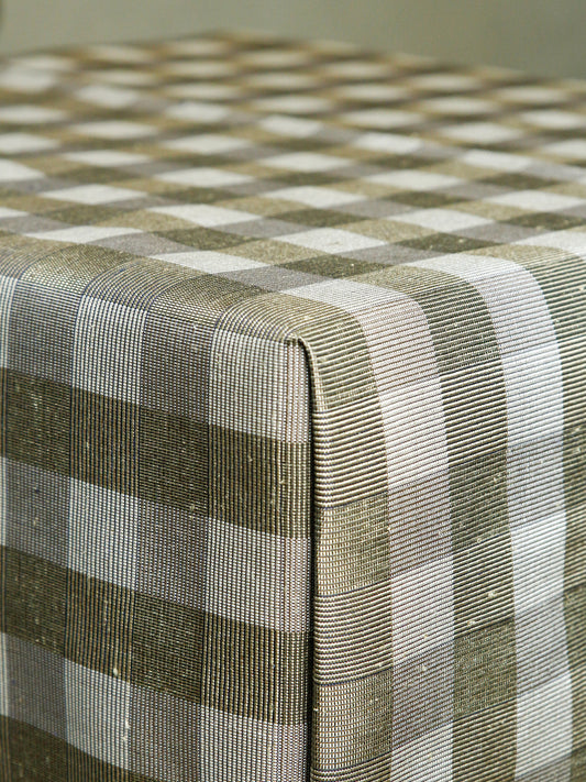 1990's EUROPE Plaid Interior Fabric