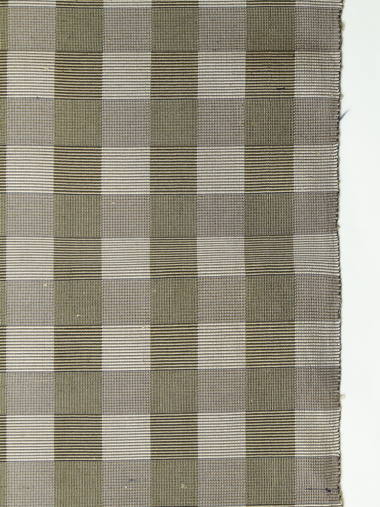 1990's EUROPE Plaid Interior Fabric