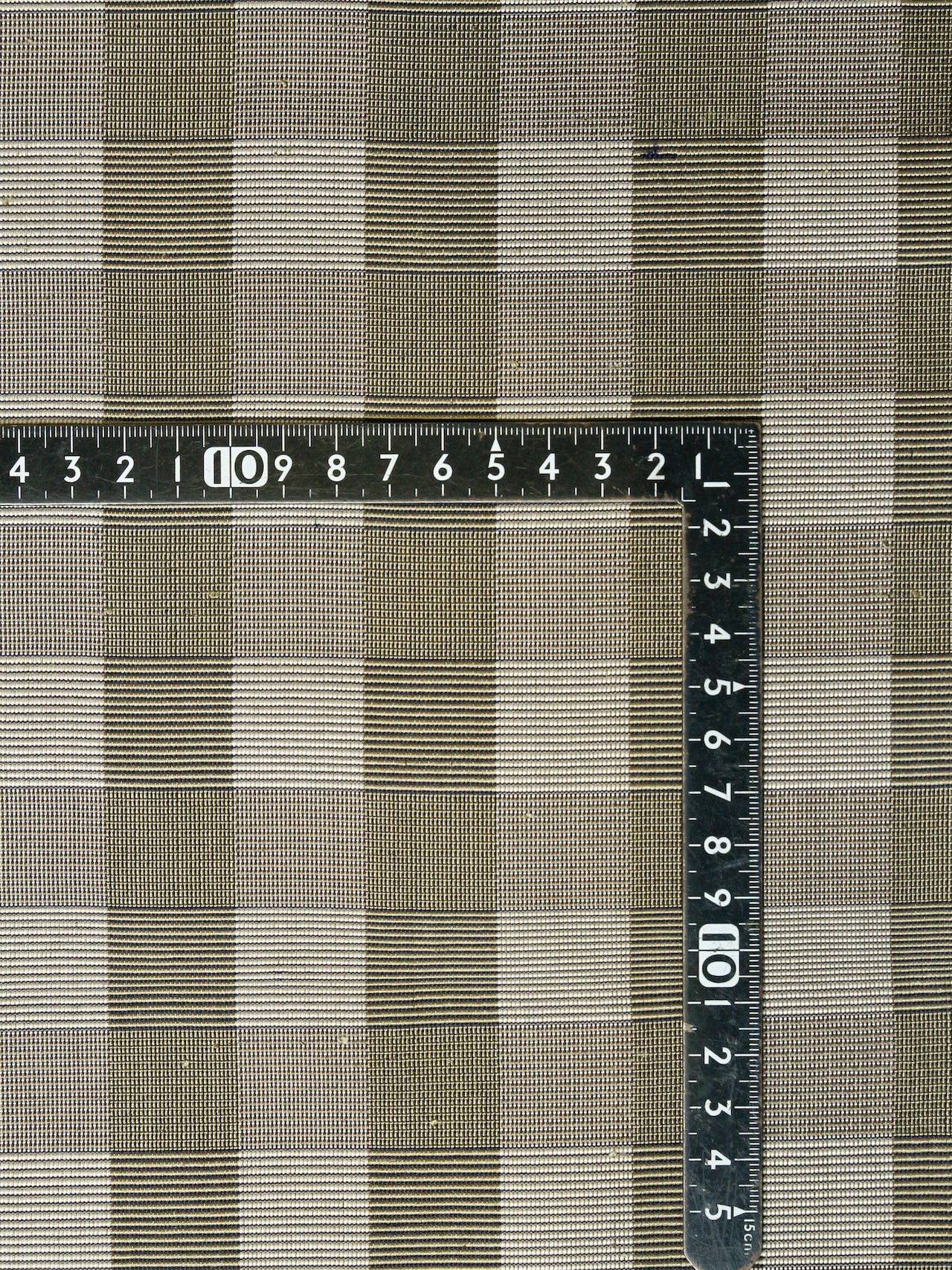 1990's EUROPE Plaid Interior Fabric