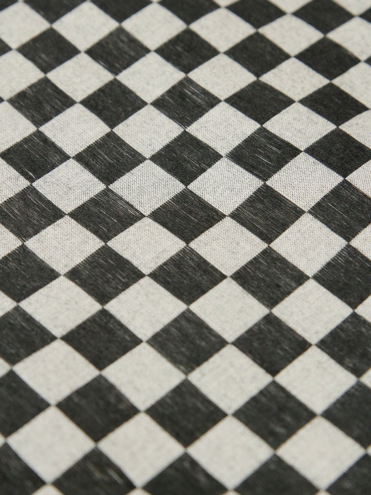 2000's JAPAN Checkerboard Fabric