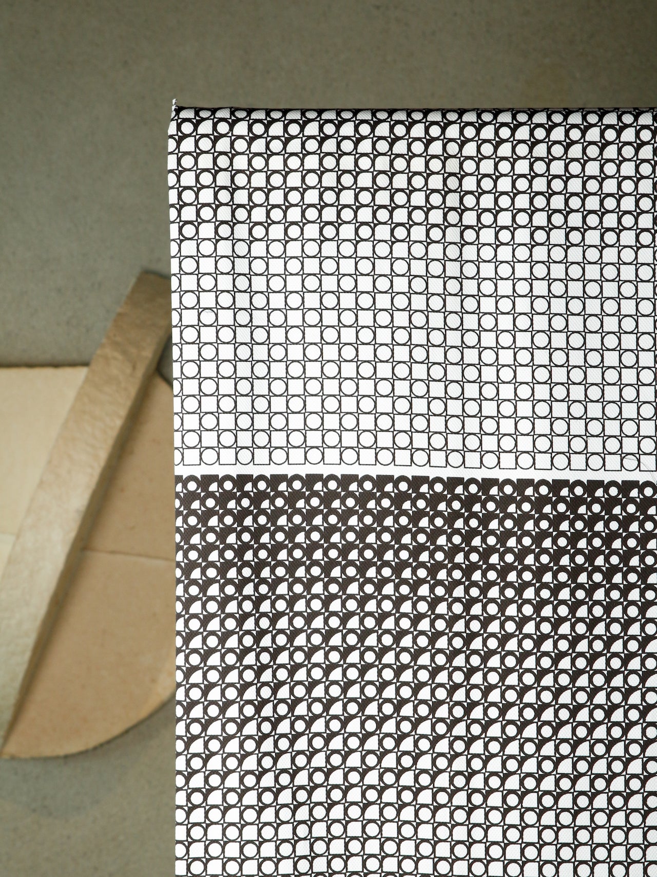 2000's FRANCE GRES Gradation Fabric