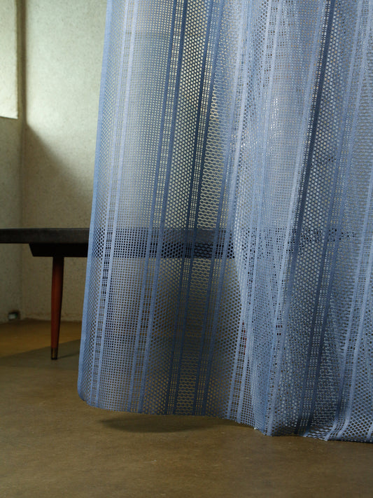 2000's JAPAN Geometric Lace Transfer Print