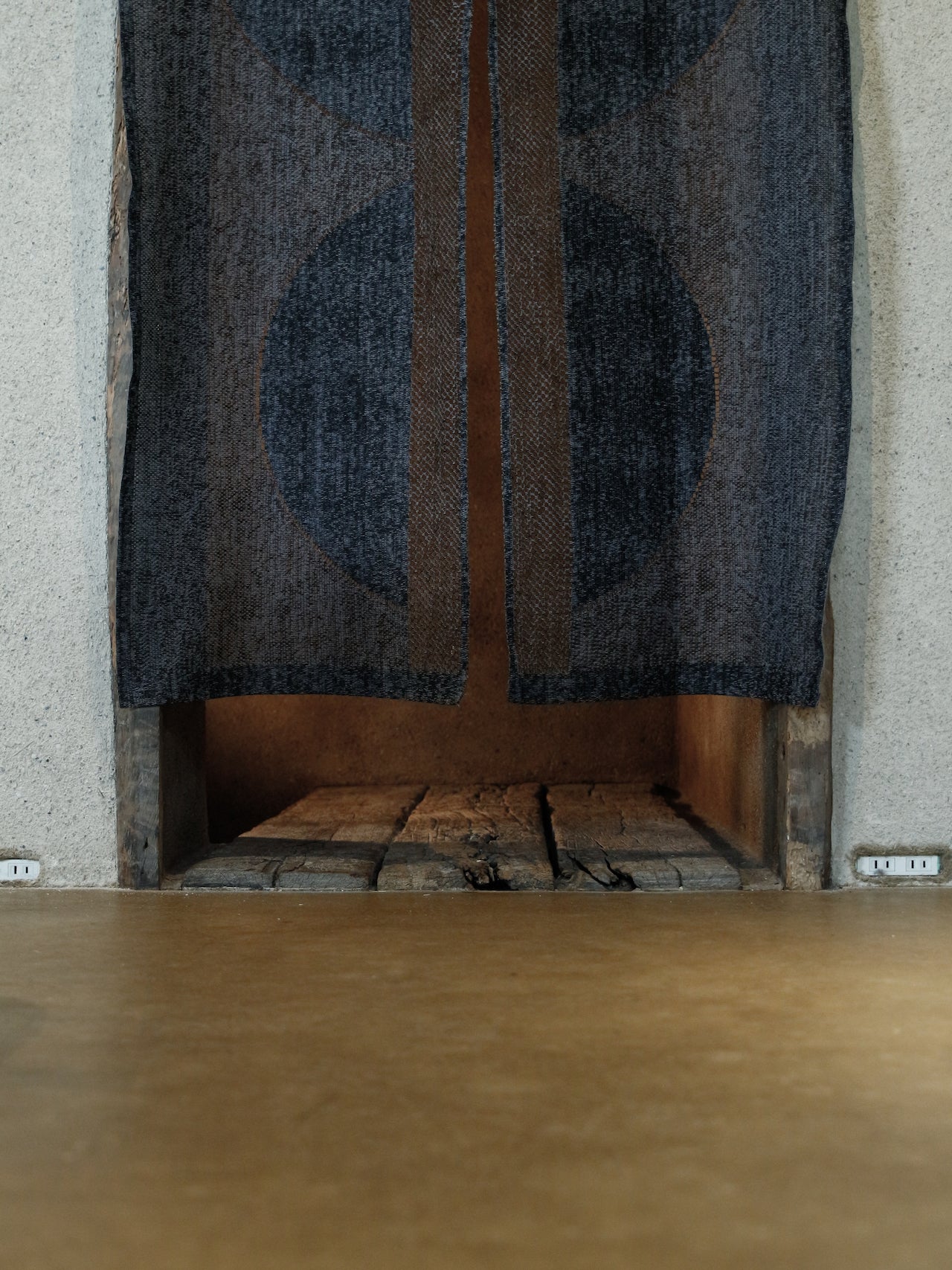 Circa 2000’s JAPAN Raschel  Knit Noren