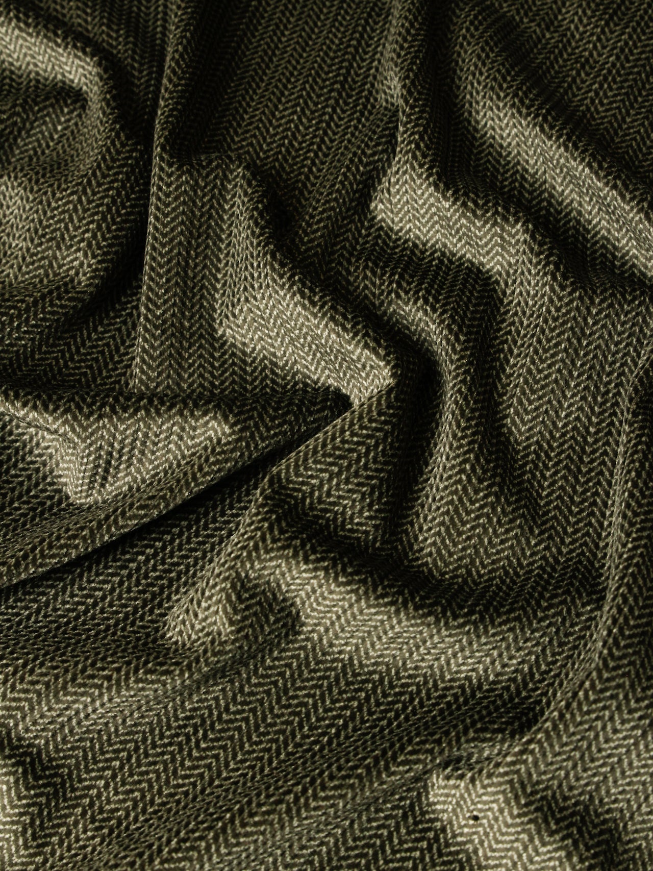 2000's ITALY VISCONTI Herringbone Velvet