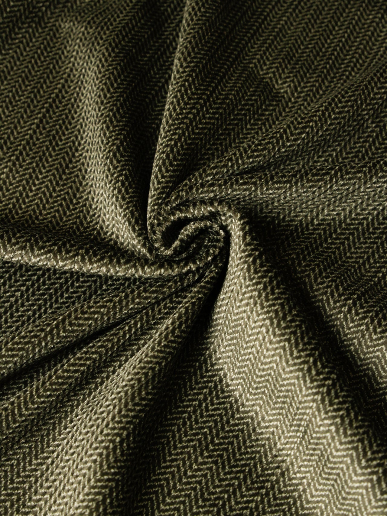 2000's ITALY VISCONTI Herringbone Velvet