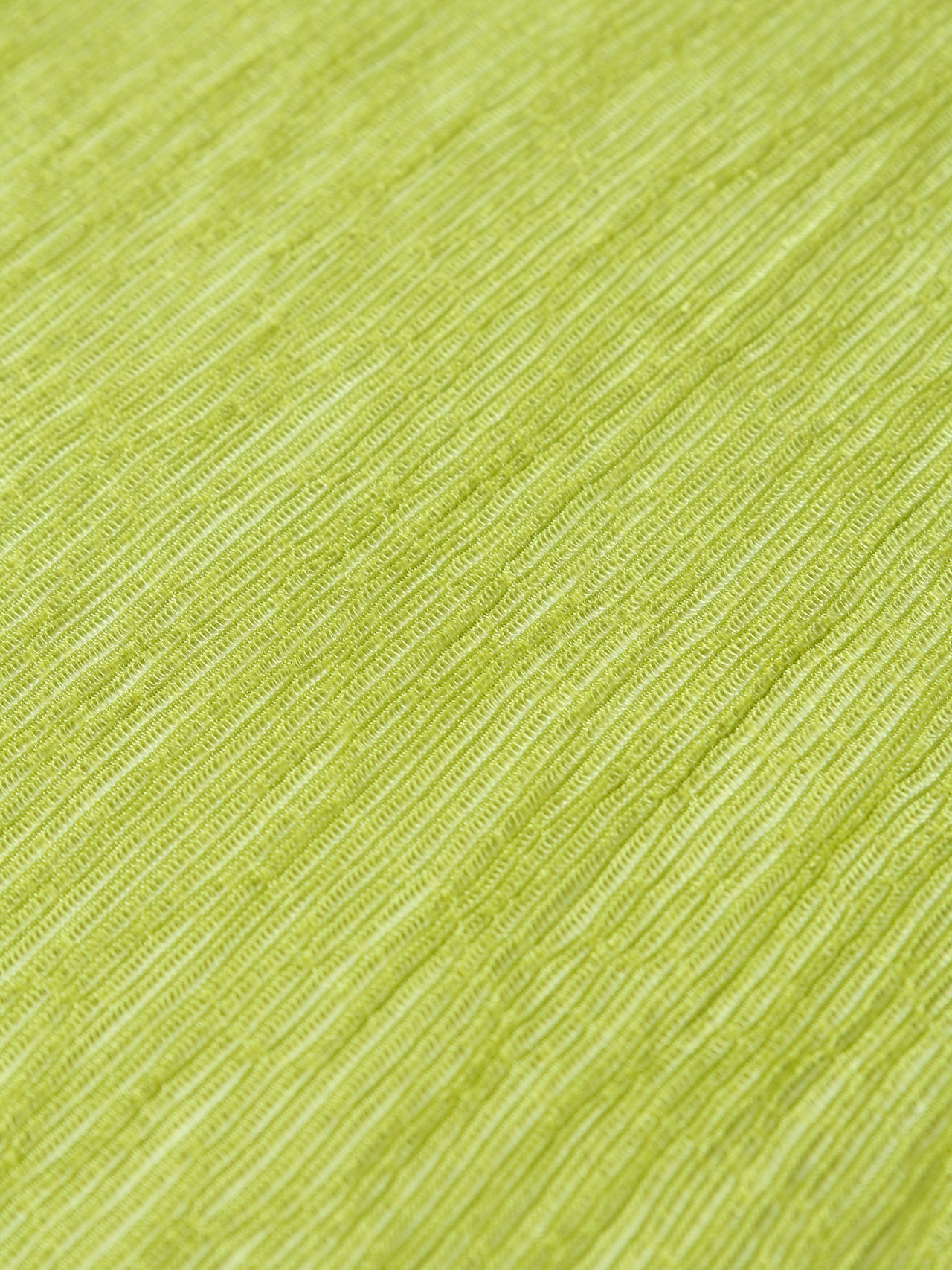 2000's ITALY PL/VIS Neon Yellow Mesh Fabric