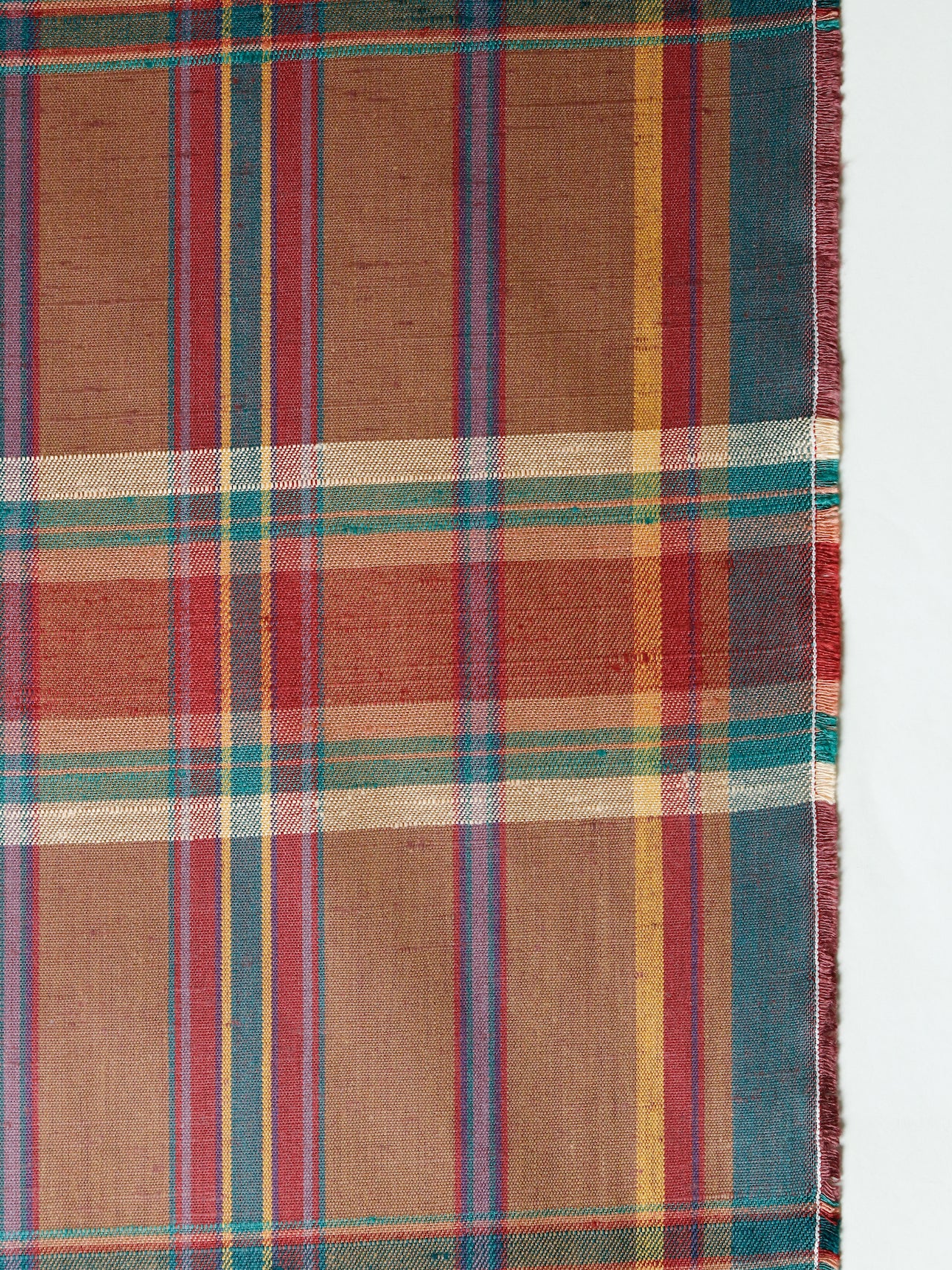 1990's EUROPE Tartan Check Interior Fabric