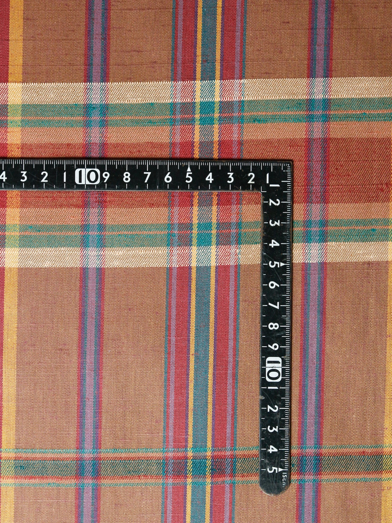 1990's EUROPE Tartan Check Interior Fabric