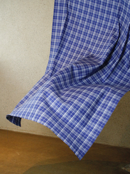 2000’s JAPAN Blue Check Shirt Fabric