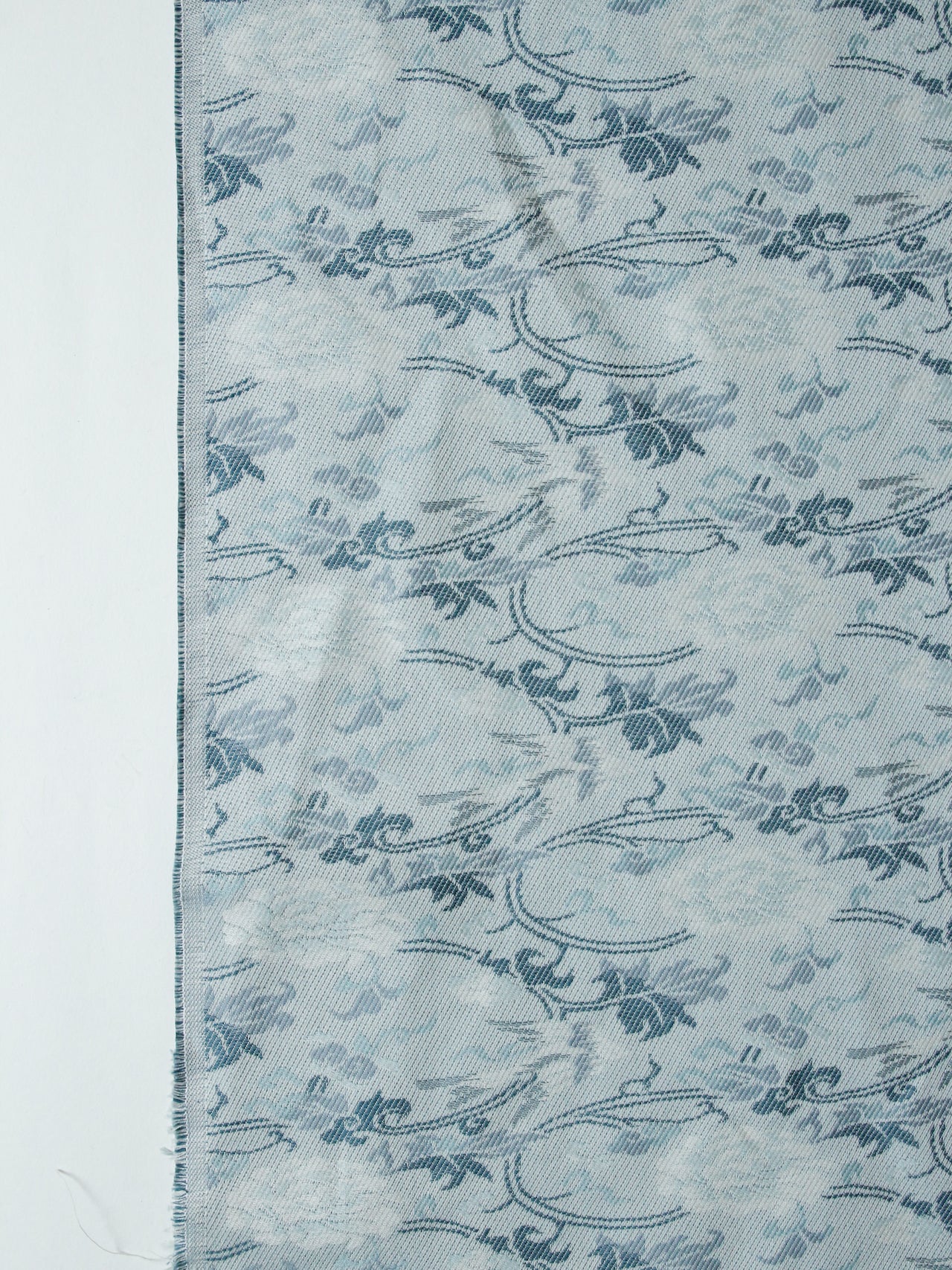 2000's JAPAN Kinran Botanical pattern Fabric