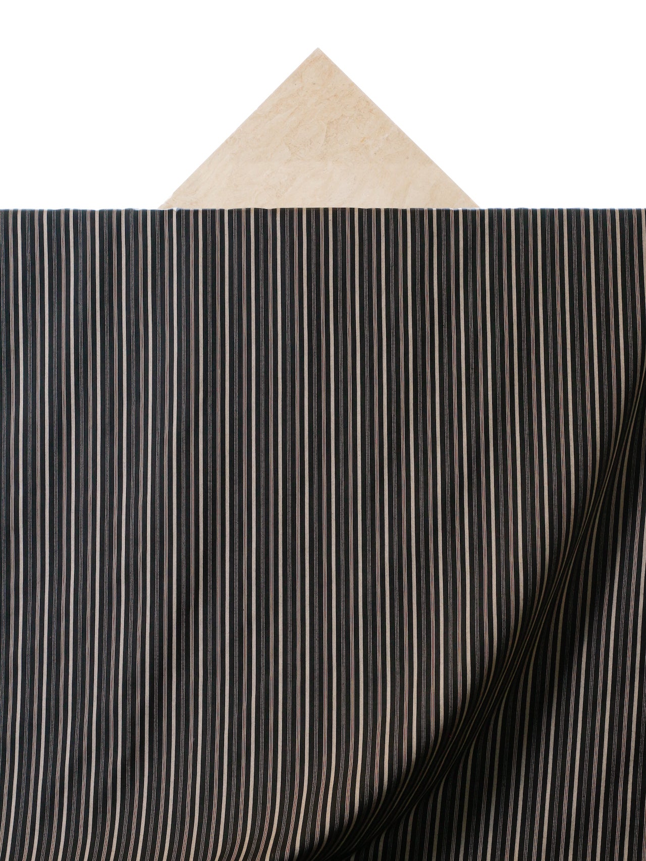 2000’s JAPAN Black Stripe Shirt Fabric