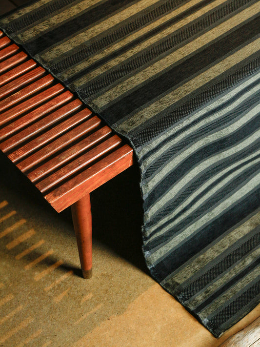 1990's EUROPE Black Border Interior Fabric