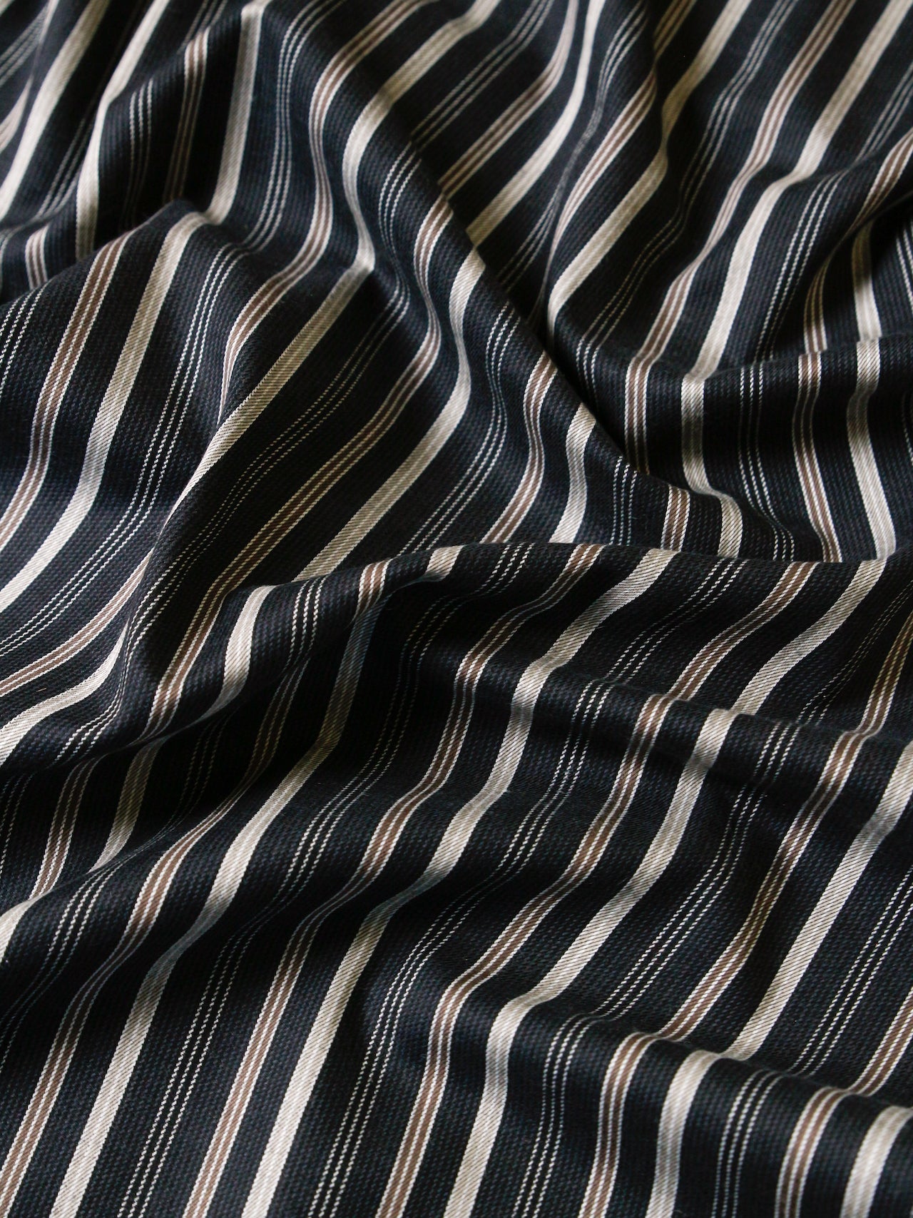2000’s JAPAN Black Stripe Shirt Fabric