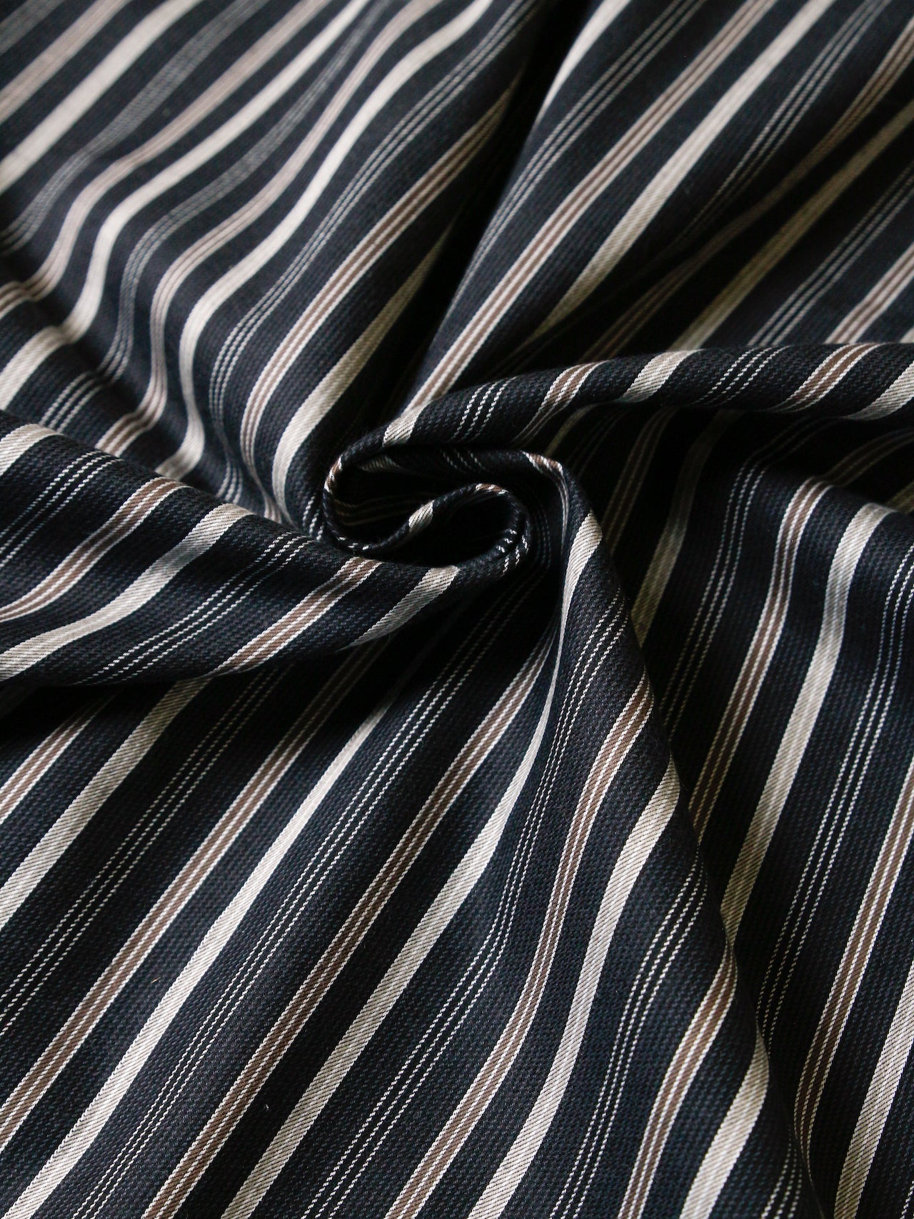 2000’s JAPAN Black Stripe Shirt Fabric