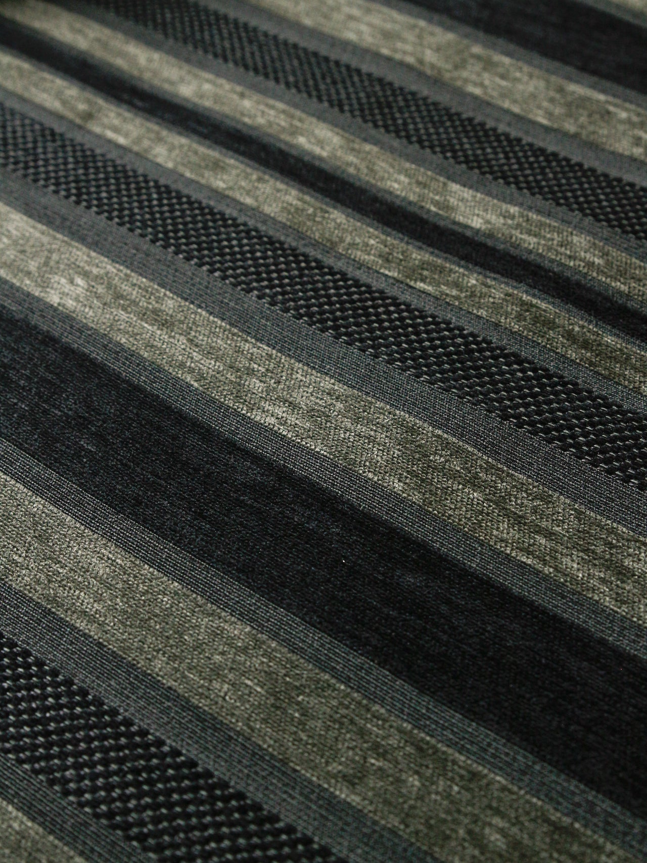 1990's EUROPE Black Border Interior Fabric
