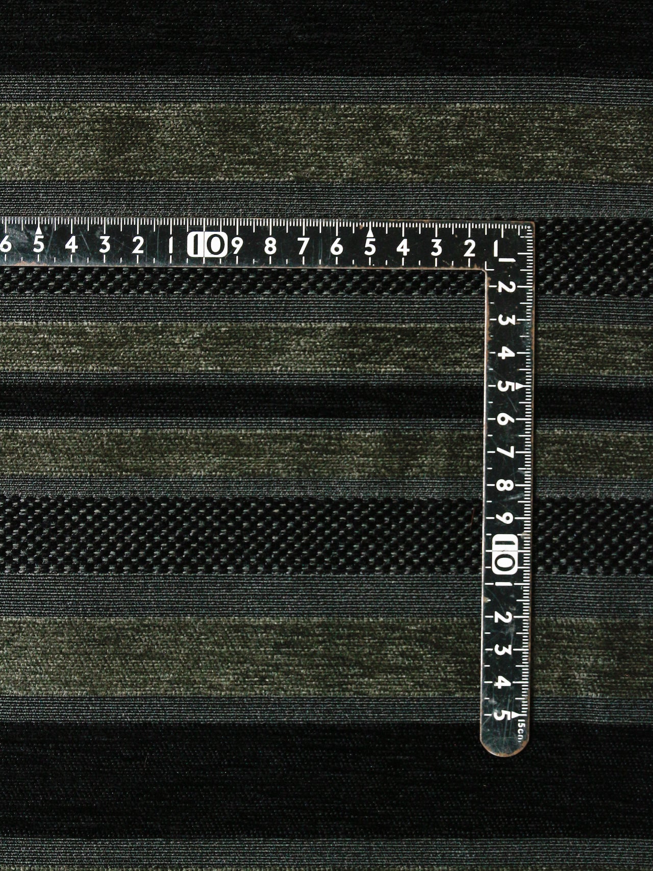 1990's EUROPE Black Border Interior Fabric