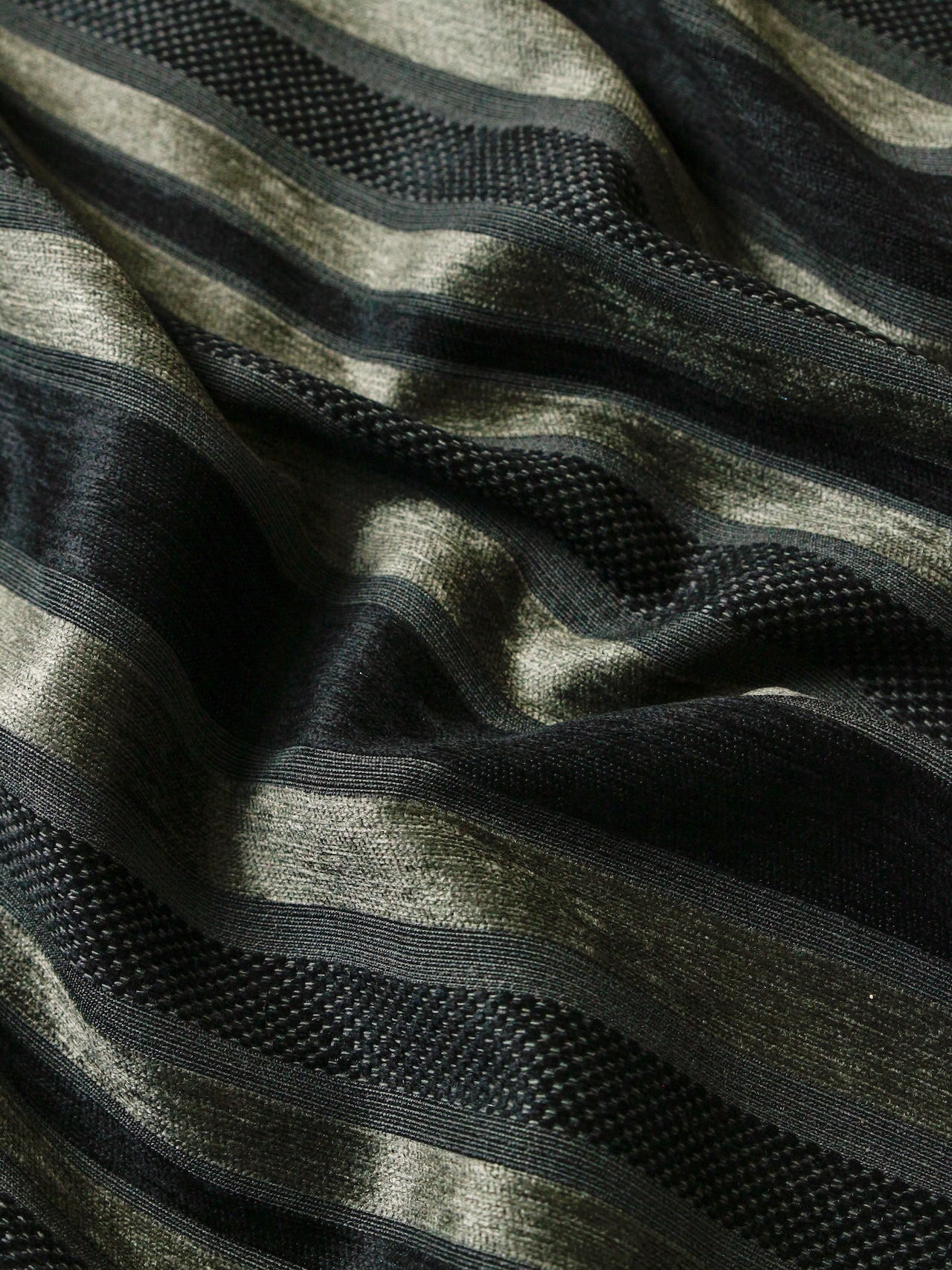 1990's EUROPE Black Border Interior Fabric