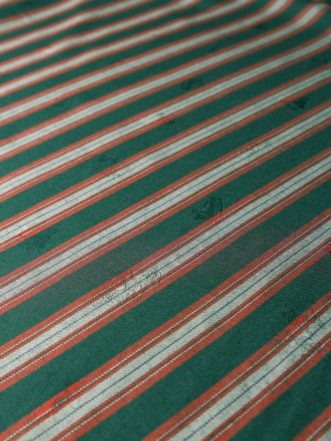 2000's Christmas Jacquard Stripe