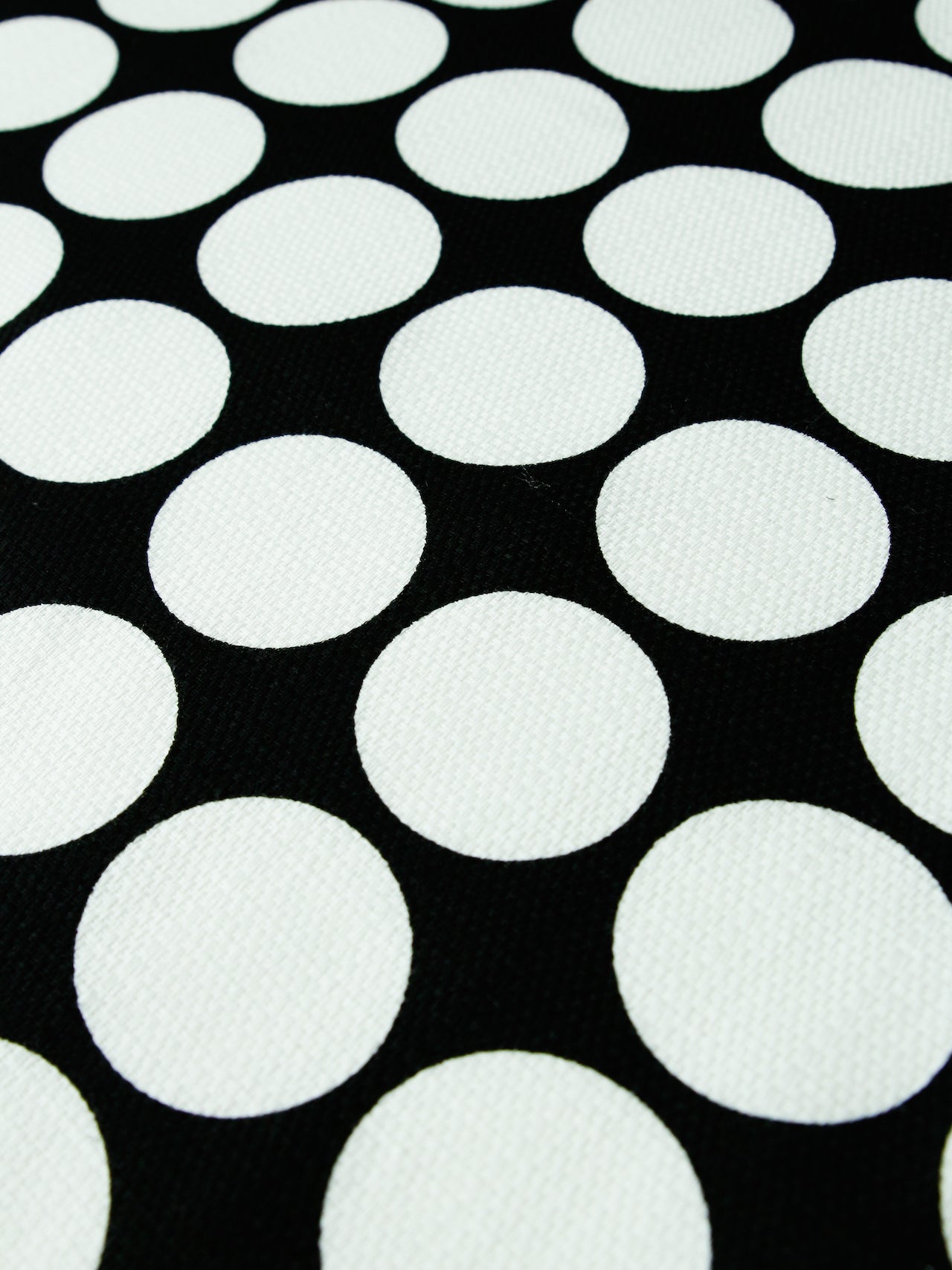 2000's FRANCE Monotone Dot Printed Fabric