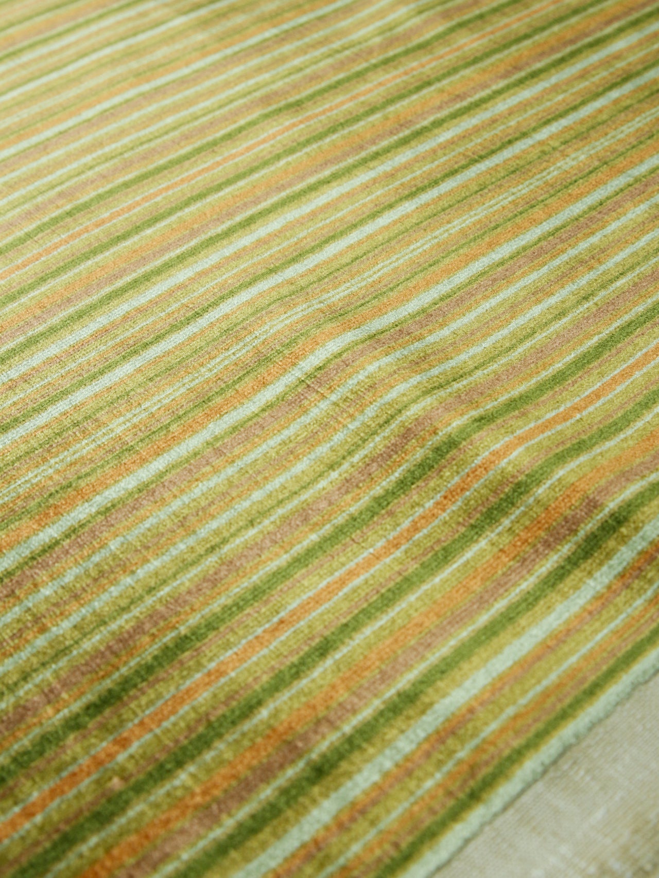 2000's JAPAN Velour Stripe Interior Fabric
